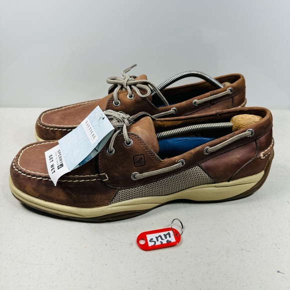 Sperry Loafers Intrepid Men's Size 13 Casual Boat Loafers Tan Brown